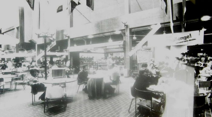 Tally Hall (Hunters Square) - OLD PHOTO OF INTERIOR